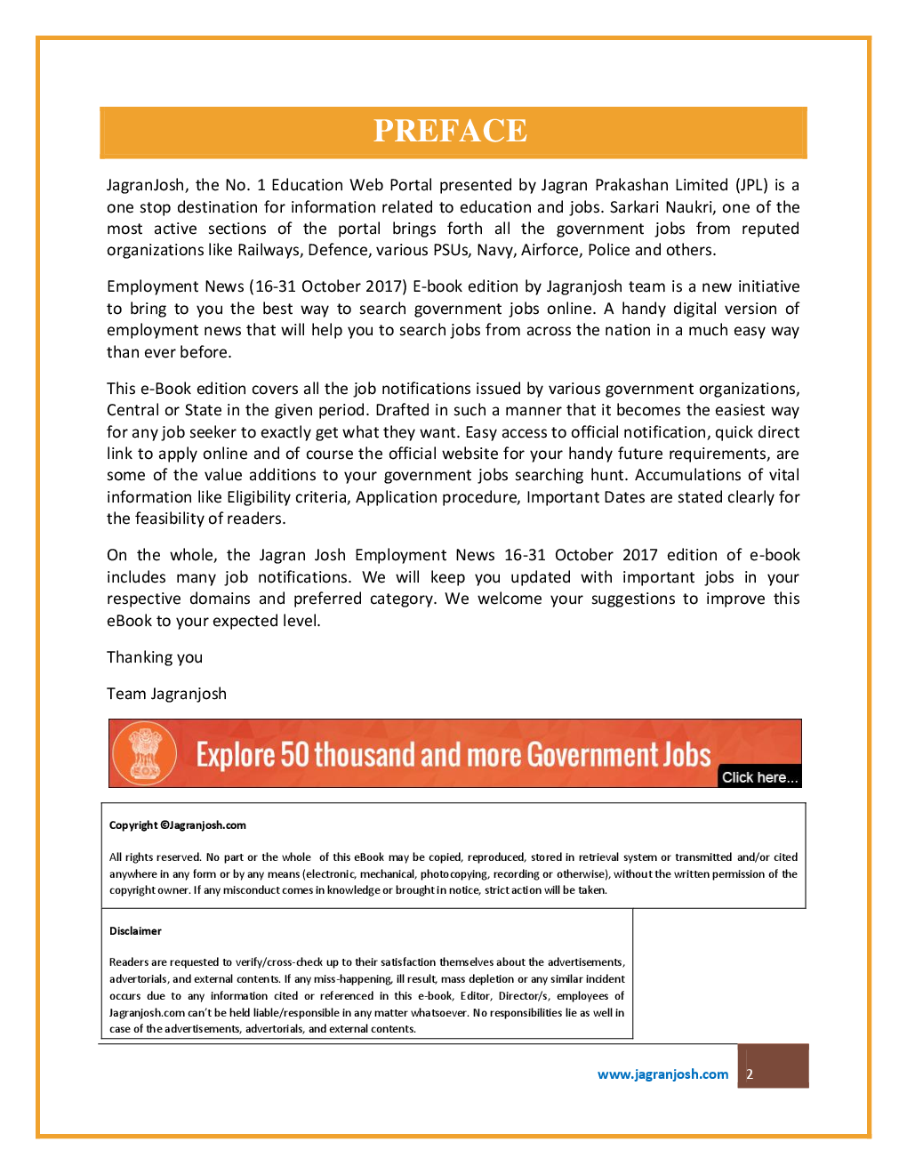 Employment News 16-31 October 2017 EBook - Page 4