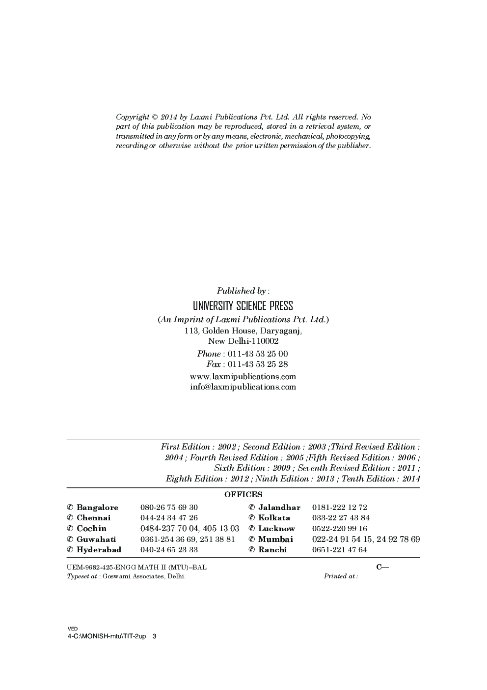 A Textbook Of Engineering Mathematics  Sem II (MTU) Noida - Page 5