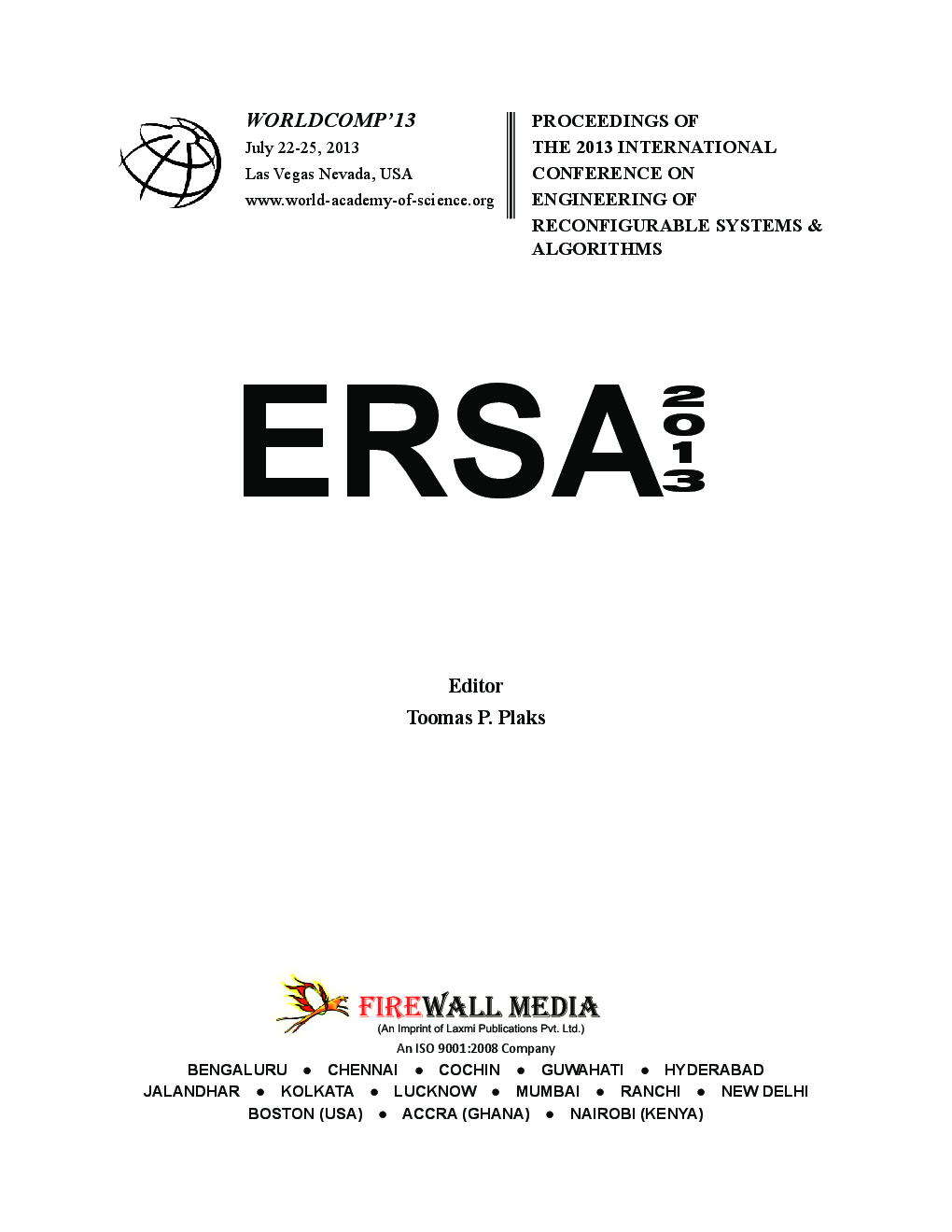 Conference On Engineering Of Reconfigurable Systems And Algorithms  - Page 3