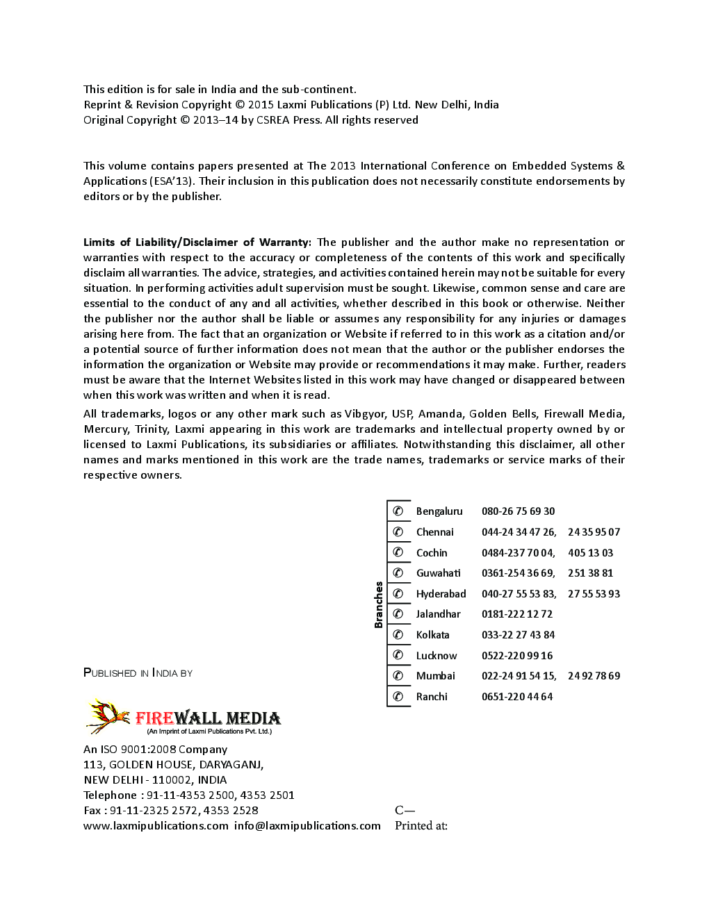 Conference On Embedded Systems And Applications  - Page 4