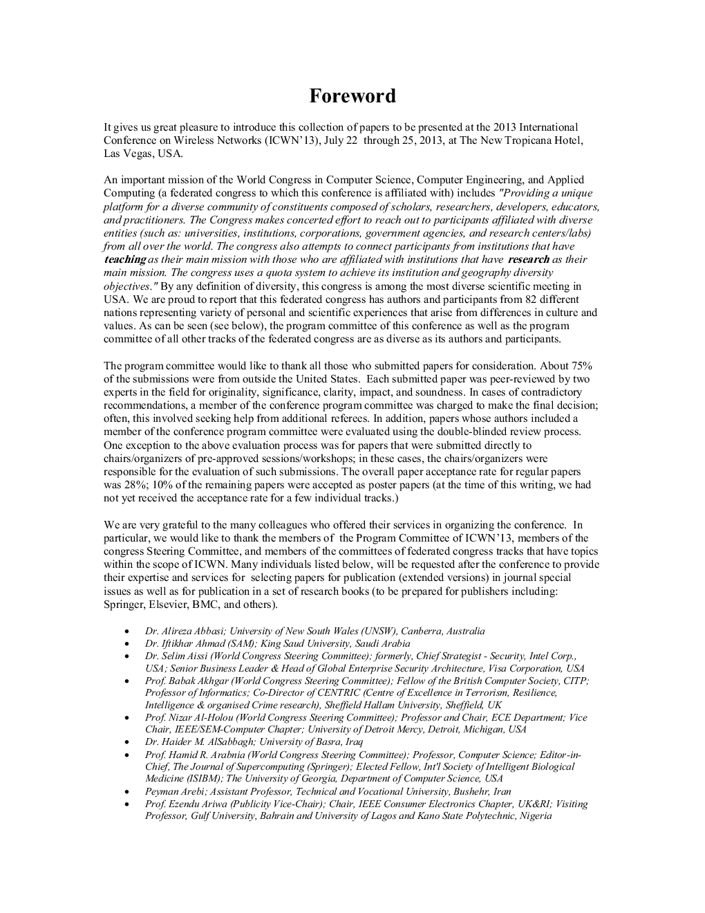 Conference On Wireless Networks  - Page 5