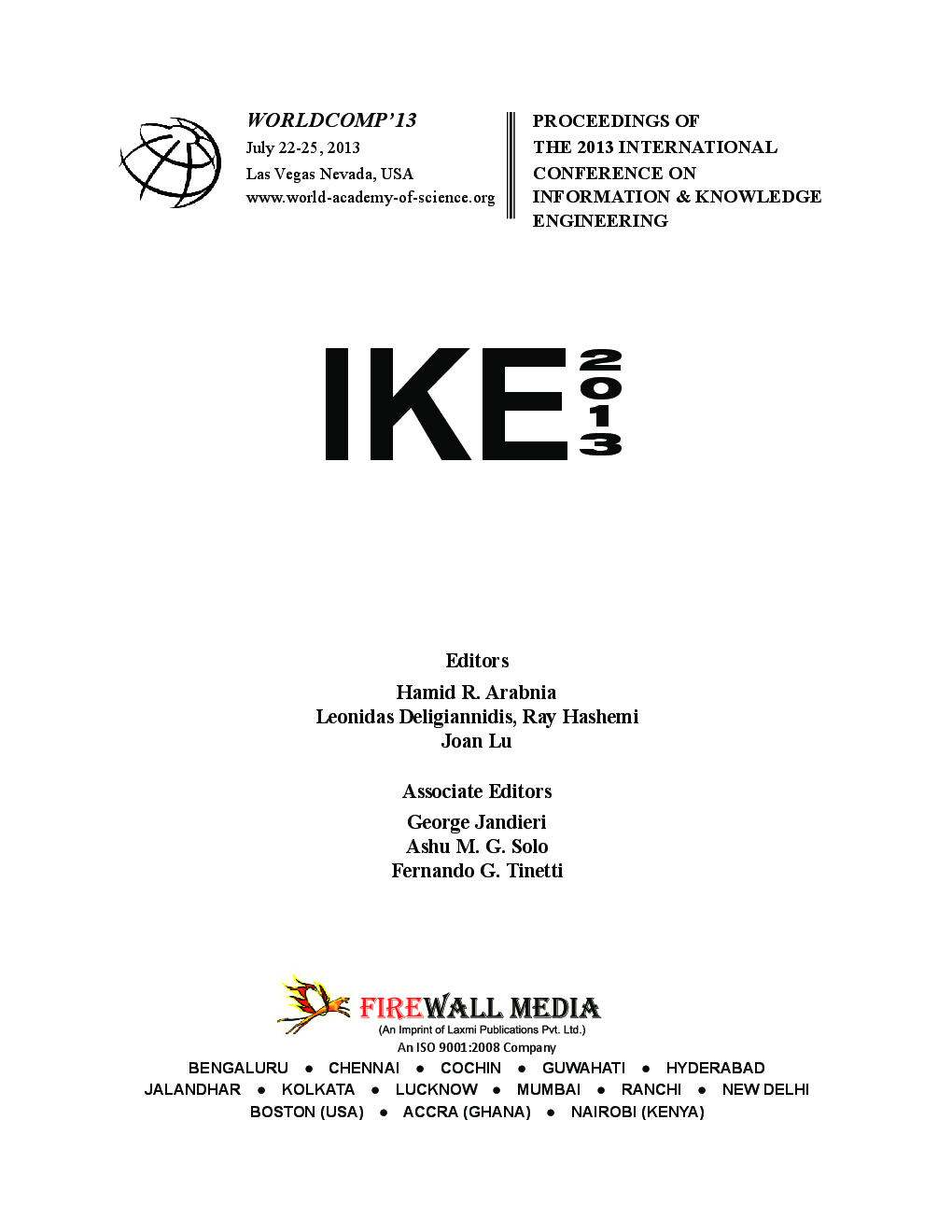 Conference On Information And Knowledge Engineering  - Page 3