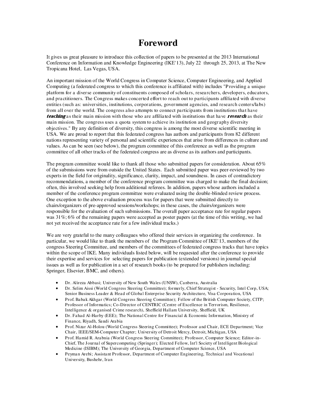 Conference On Information And Knowledge Engineering  - Page 5