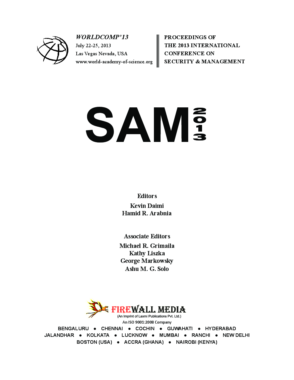 Conference On Security And Management  - Page 3