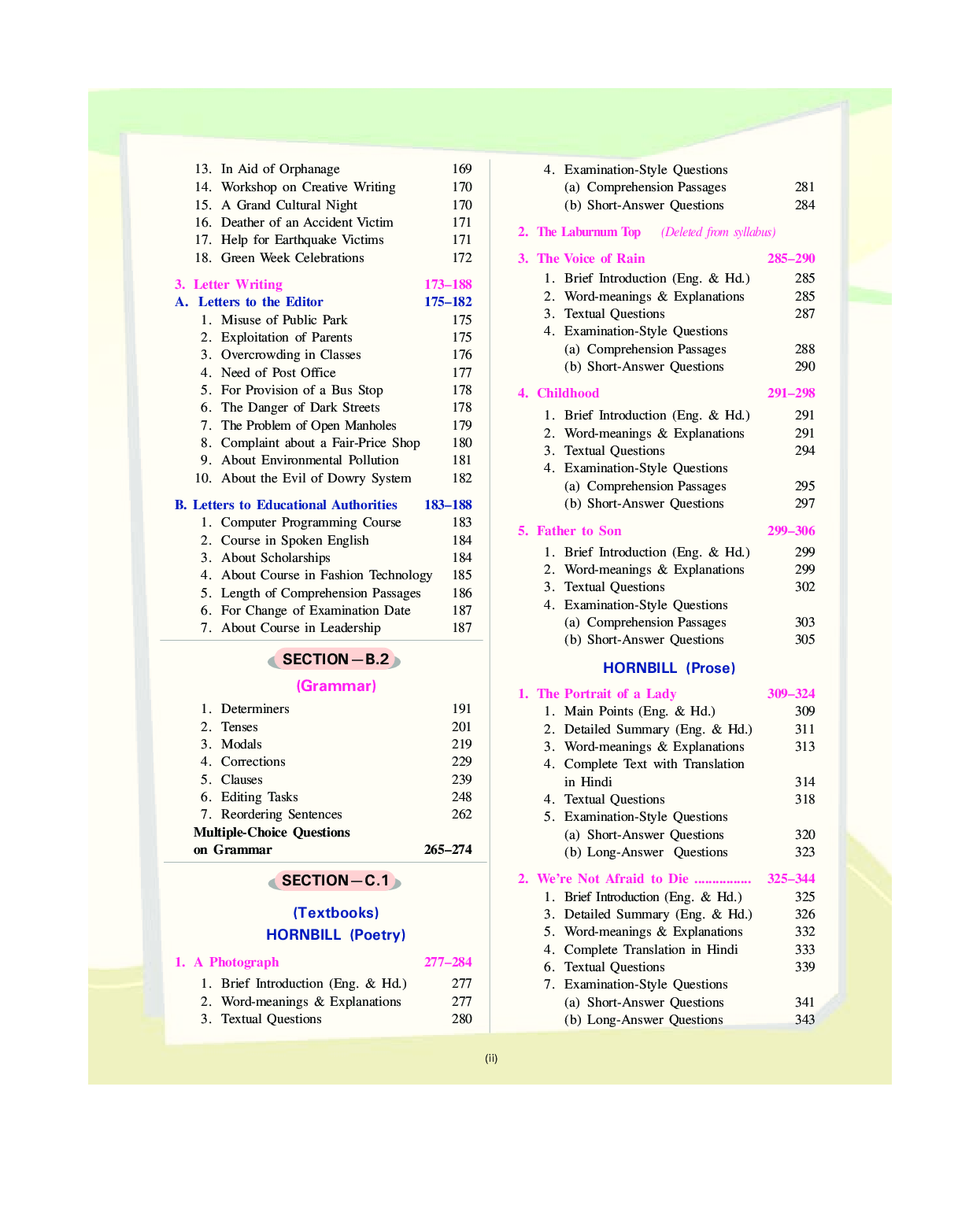 MBD Super Refresher English Core Class-XI CBSE /NCERT - Page 5