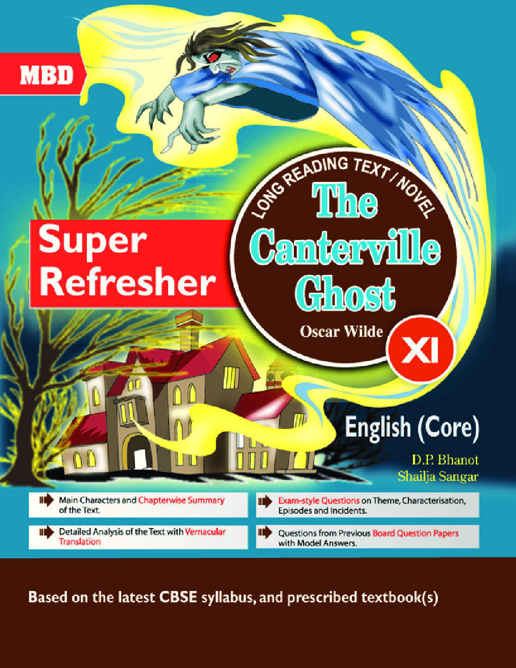 MBD Super Refresher English Core The Canterville Ghost Class-XI CBSE - Page 1