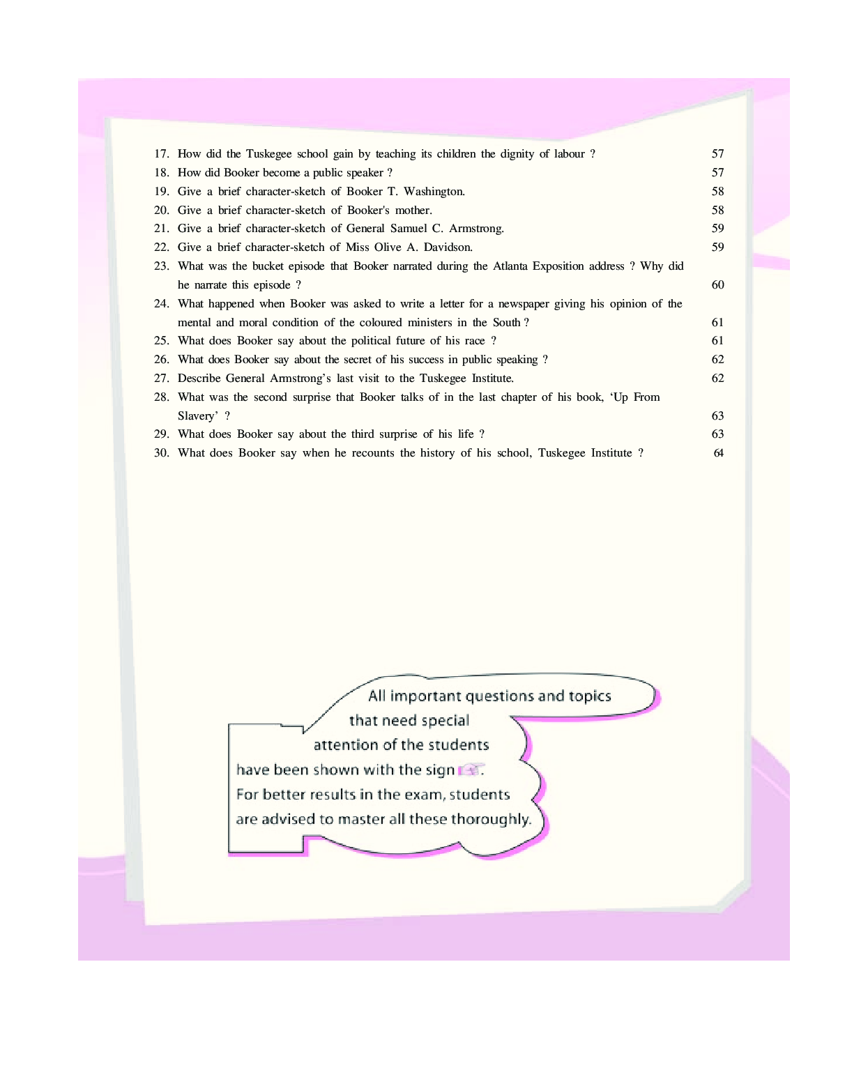 MBD Super Refresher English Core Up From Slavery Class-XI CBSE - Page 5