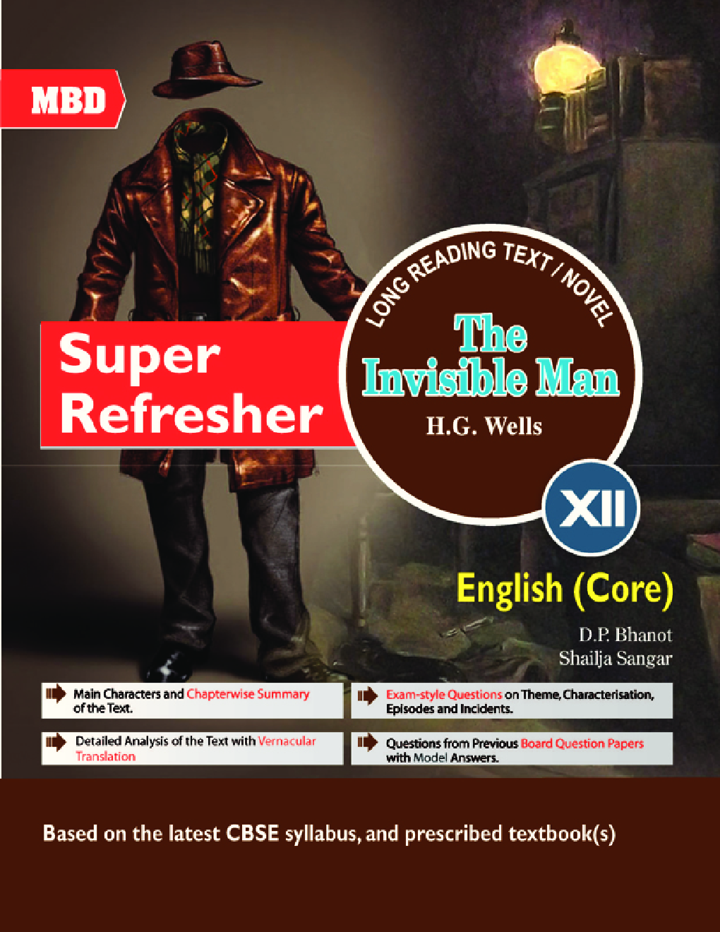 MBD Super Refresher English Core The Invisible Man Class-XII CBSE - Page 1