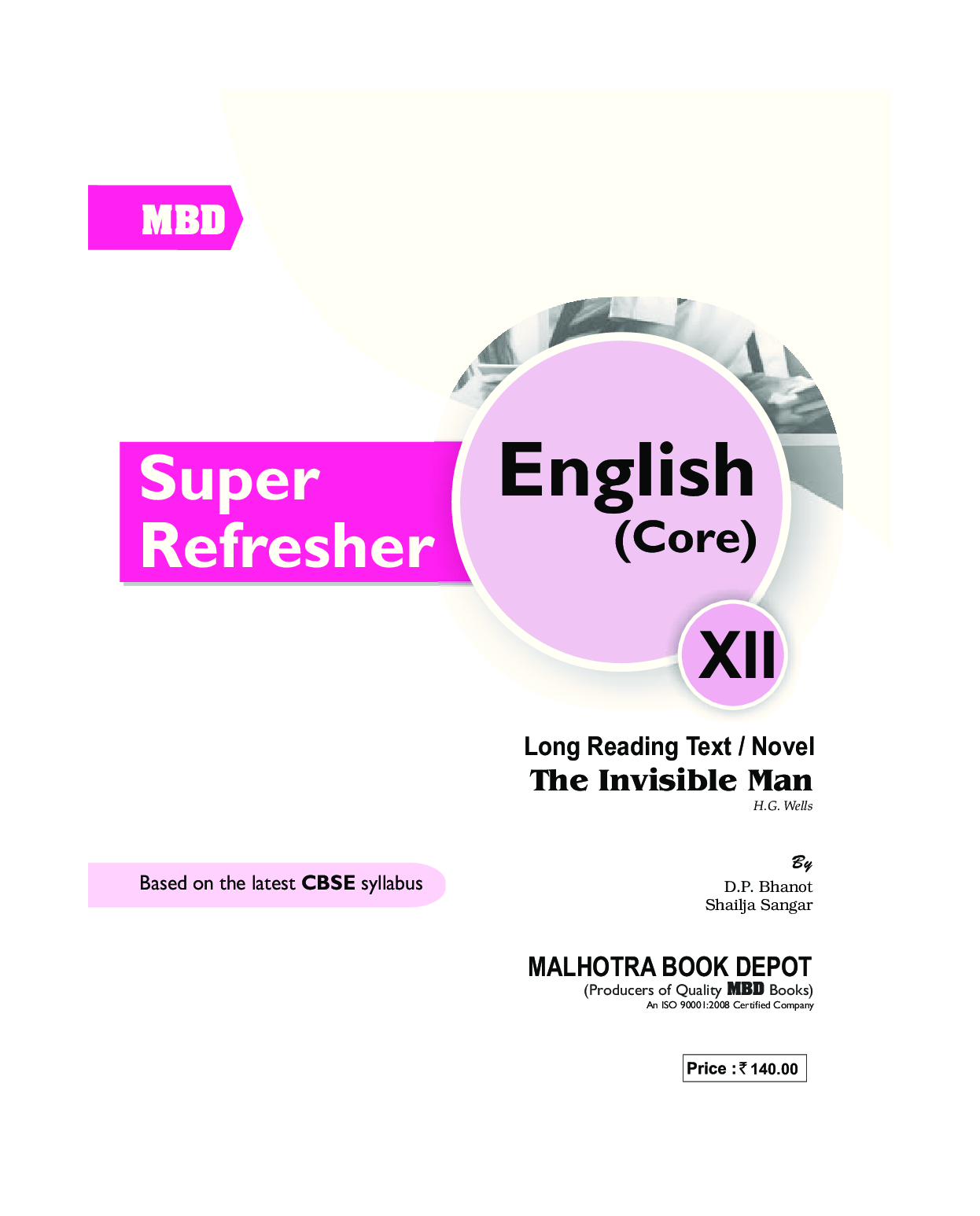 MBD Super Refresher English Core The Invisible Man Class-XII CBSE - Page 2