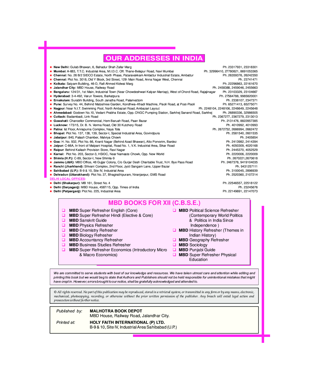 MBD Super Refresher English Core The Invisible Man Class-XII CBSE - Page 3