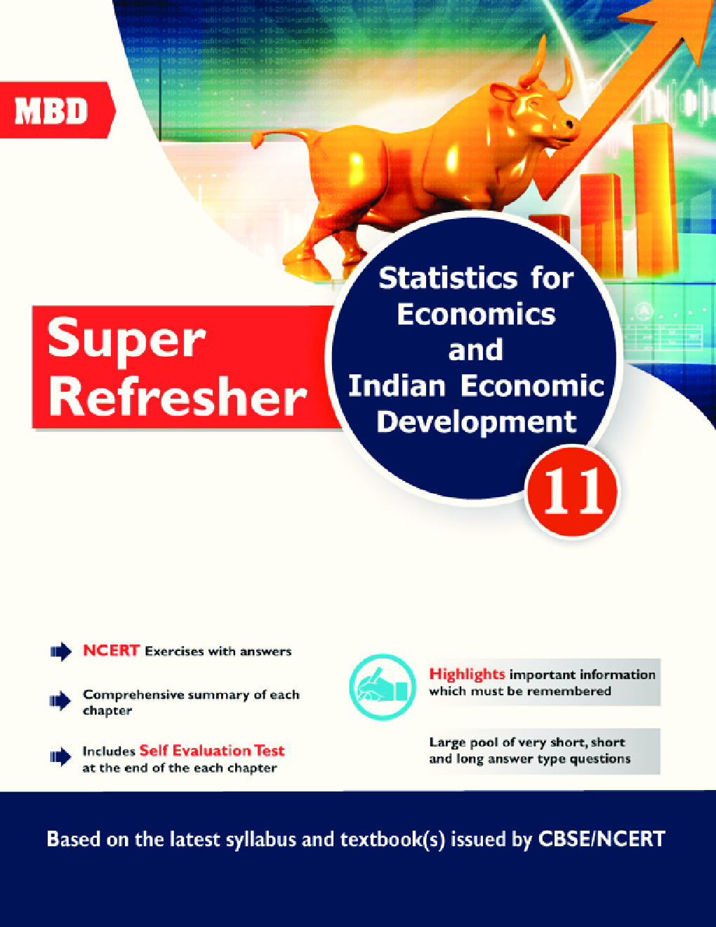 MBD Super Refresher Statistic For Economics & Indian Economic Development Class-XI CBSE /NCERT - Page 1