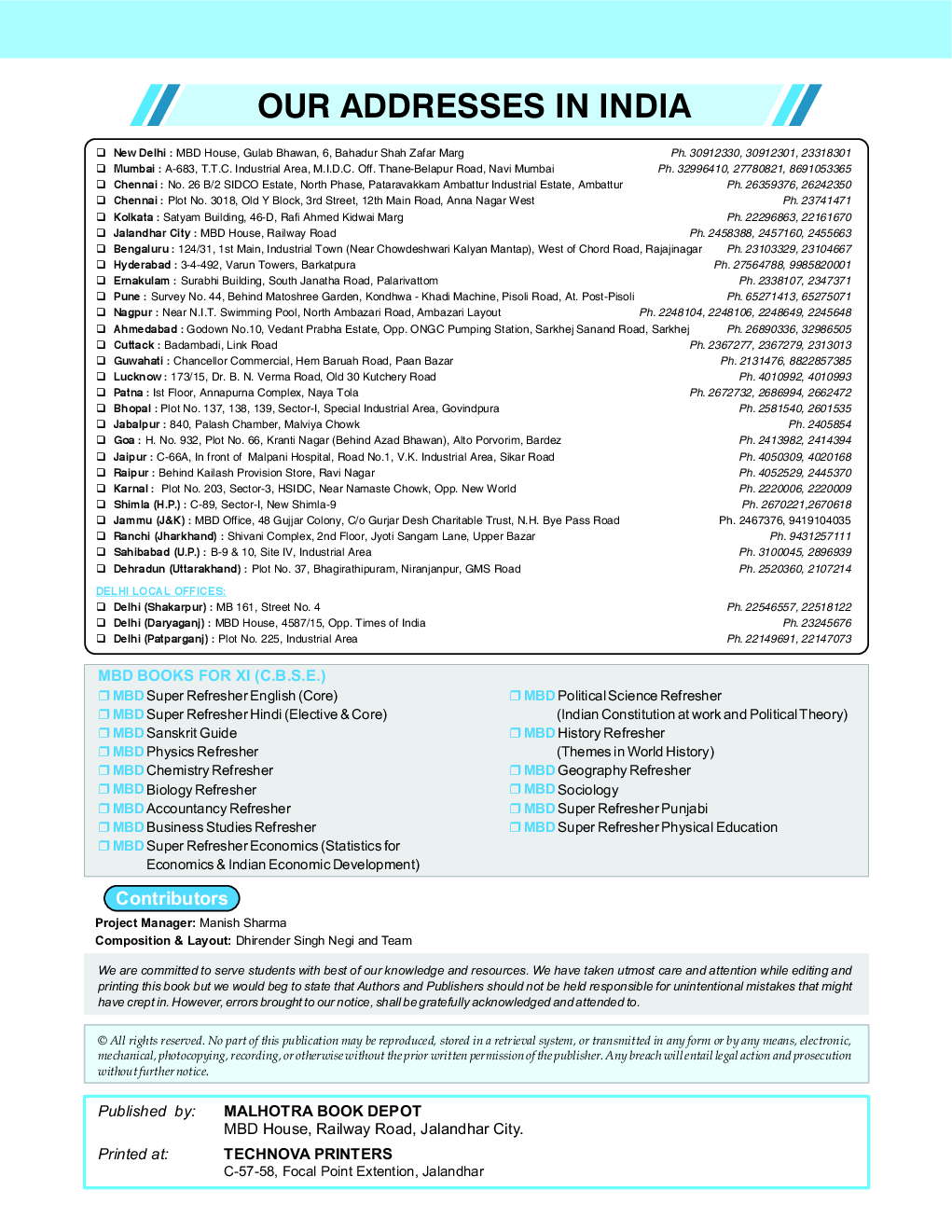 MBD Super Refresher Statistic For Economics & Indian Economic Development Class-XI CBSE /NCERT - Page 3