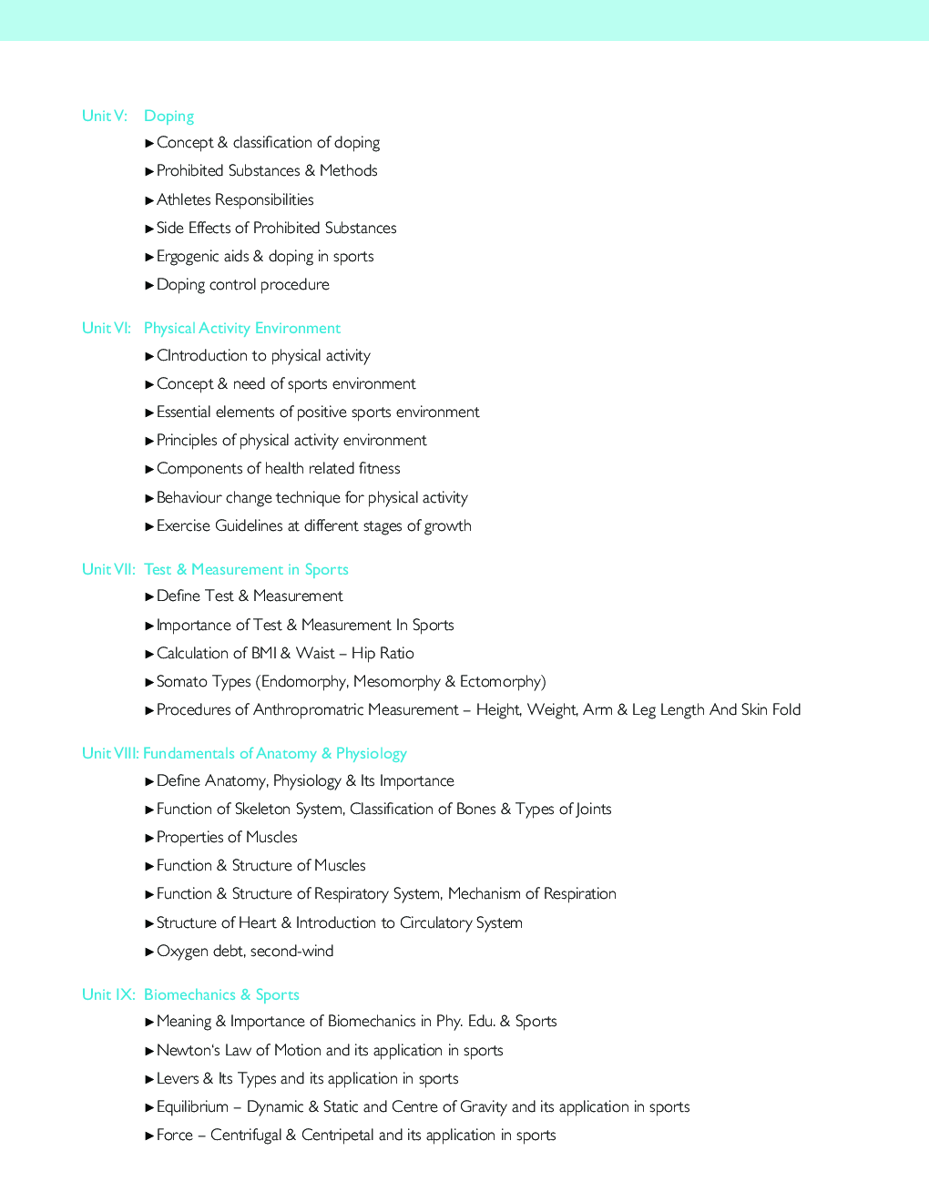 MBD Super Refresher शारीरिक शिक्षा Class-XI CBSE - Page 5