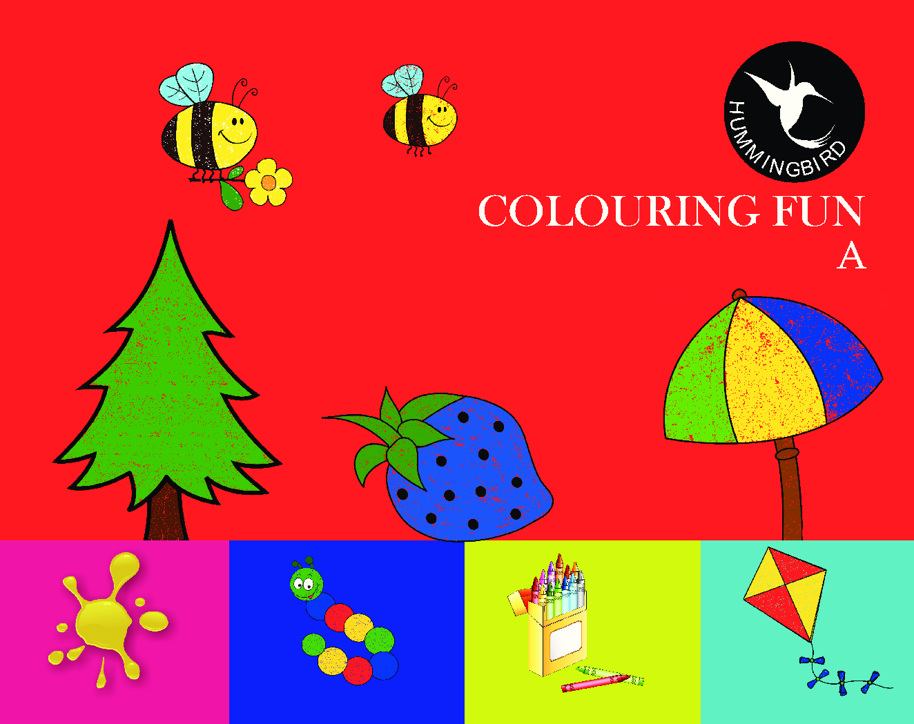 Hummingbird Colouring Fun-A    - Page 1