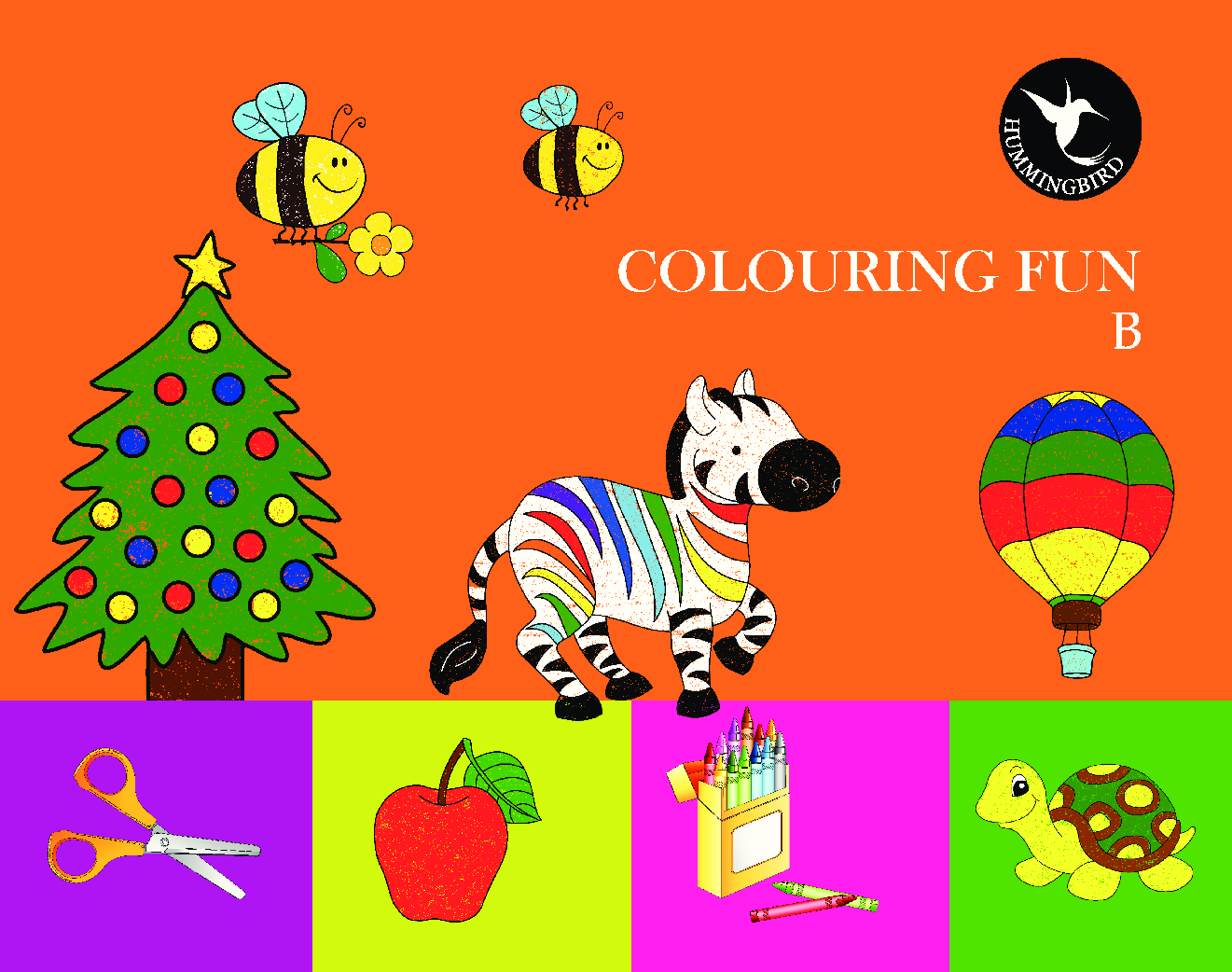 Hummingbird Colouring Fun-B    - Page 1