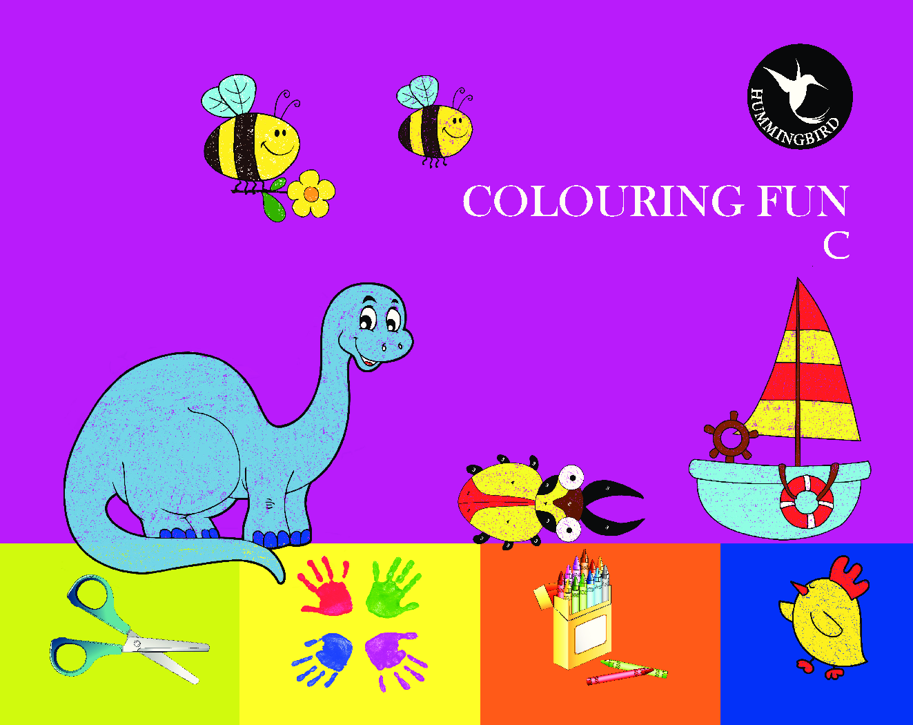 Hummingbird Colouring Fun-C    - Page 1