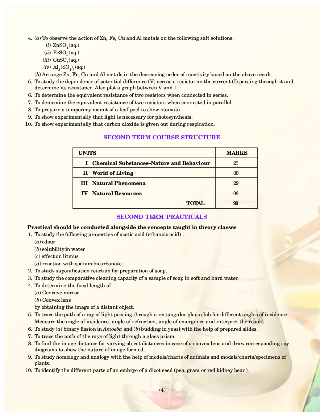 Download Saraswati Class 10 Science Lab Manual PDF Online 2020