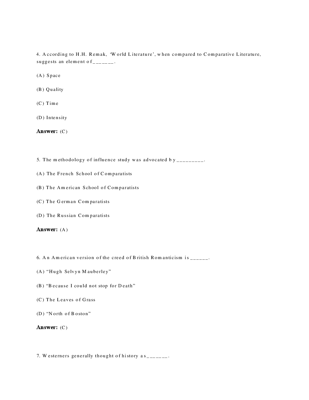 CBSE UGC NET Previous Year 2012-13 Solved Question Papers Comparative Literature Paper-II (June-Dec) - Page 3