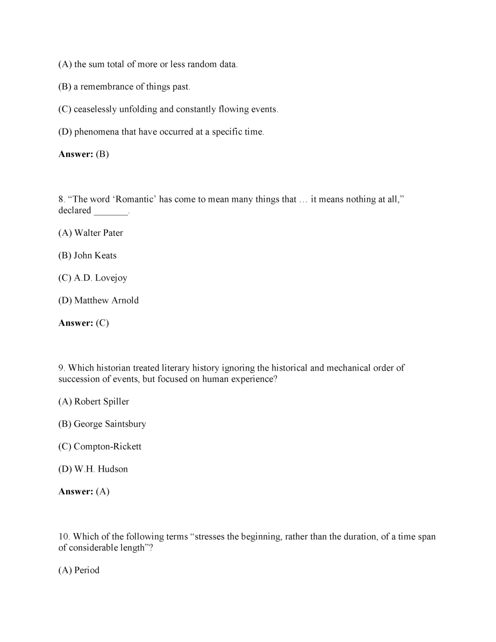 CBSE UGC NET Previous Year 2012-13 Solved Question Papers Comparative Literature Paper-II (June-Dec) - Page 4