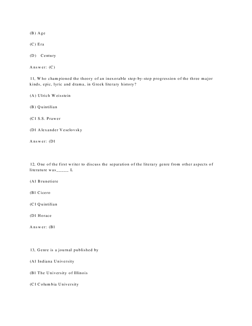 CBSE UGC NET Previous Year 2012-13 Solved Question Papers Comparative Literature Paper-II (June-Dec) - Page 5