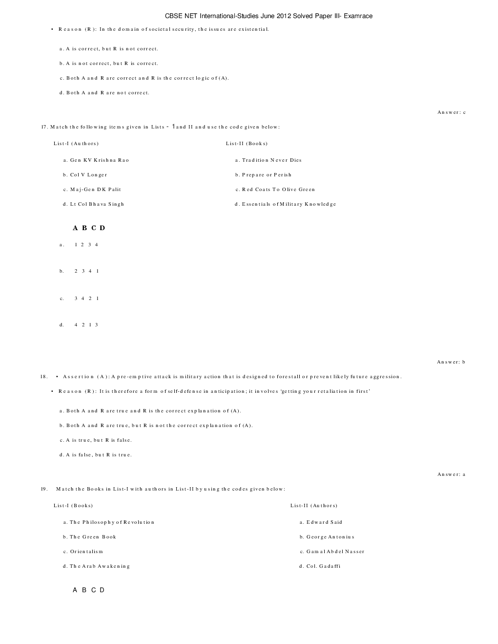 CBSE UGC NET Previous Year 2012-13 Solved Question Papers International-Studies Paper-III (June-Dec) - Page 5