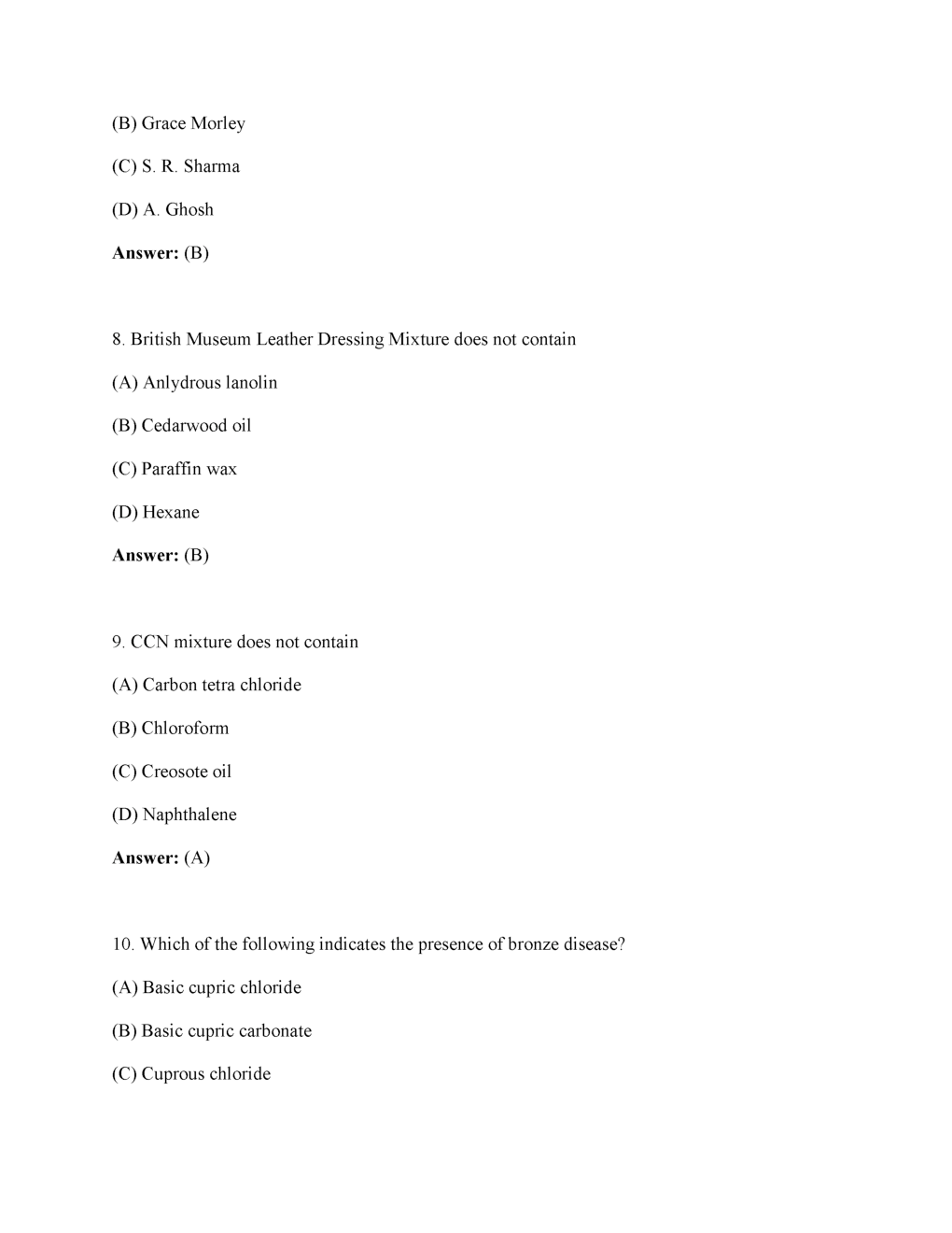 CBSE UGC NET Previous Year 2012-13 Solved Question Papers Museology and Conservation Paper-III (June-Dec) - Page 4