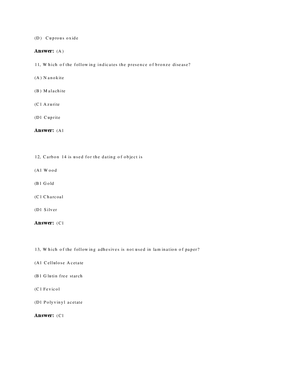 CBSE UGC NET Previous Year 2012-13 Solved Question Papers Museology and Conservation Paper-III (June-Dec) - Page 5