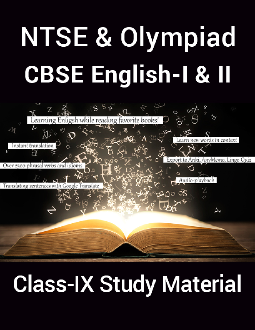 NTSE & Olympiad CBSE English-I & II For Class-IX Study Material - Page 1