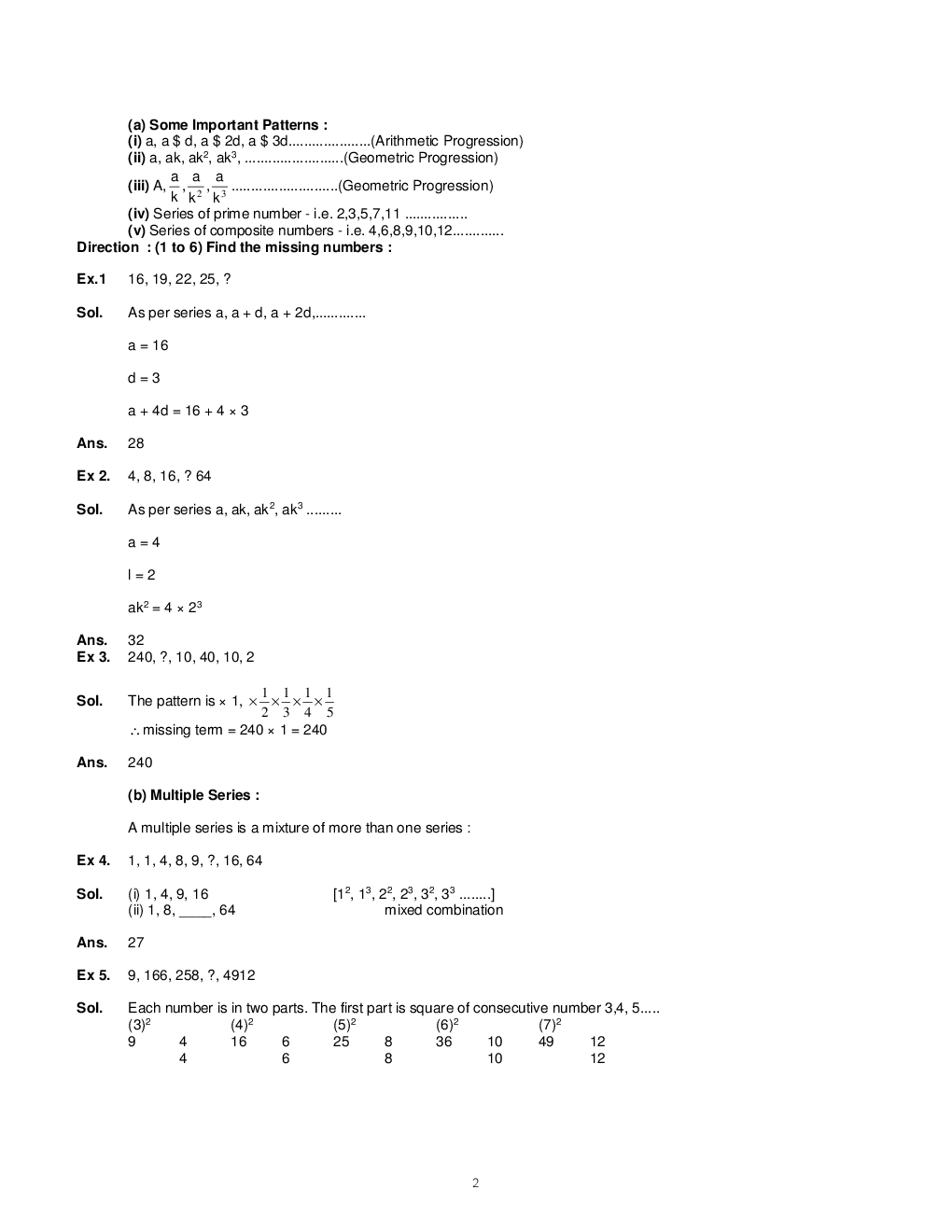 NTSE & Olympiad CBSE Mental Ability For Class-X Study Material - Page 3