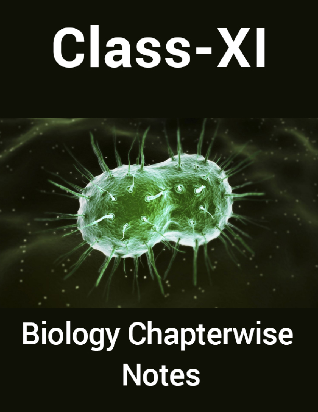 Biology For Class-XI Chapterwise Notes - Page 1