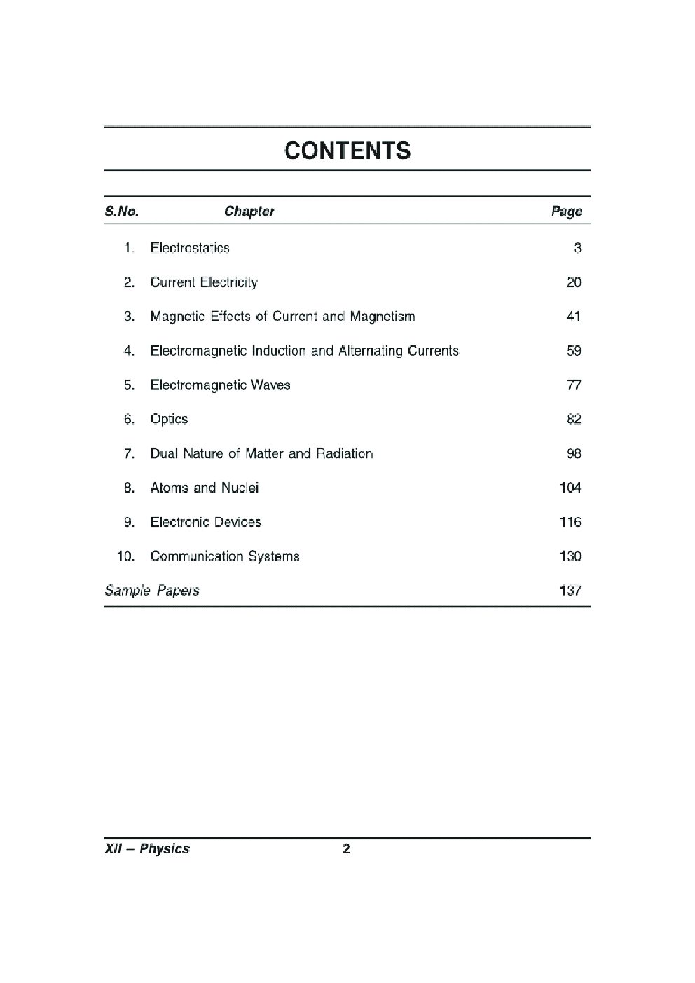 Physics For Class-XII Study Cum Support Material - Page 3
