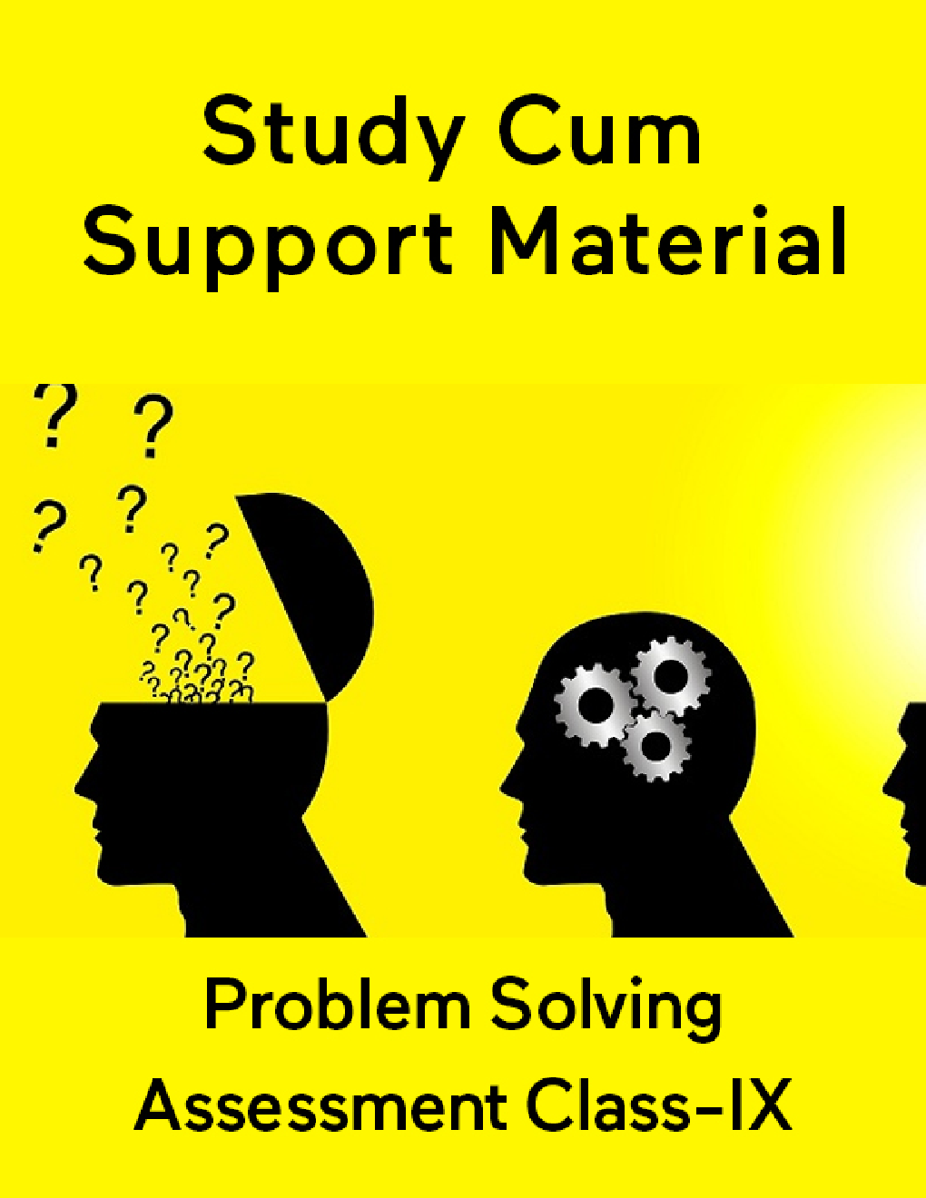 Problem Solving Assessment For Class-IX Study Cum Support Material - Page 1
