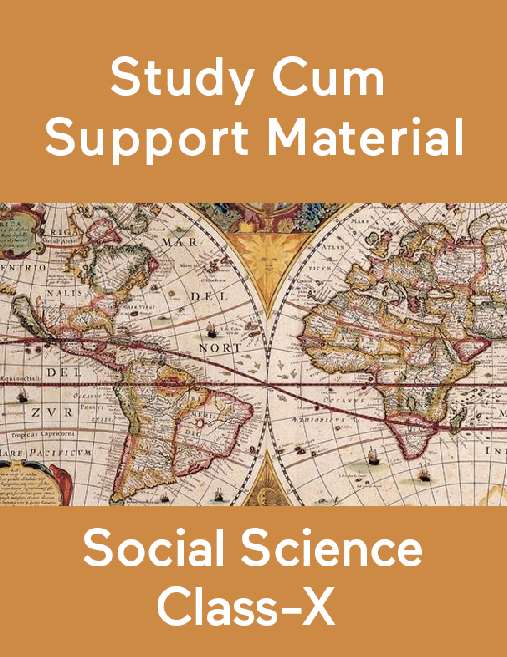 Social Science For Class-X Study Cum Support Material - Page 1