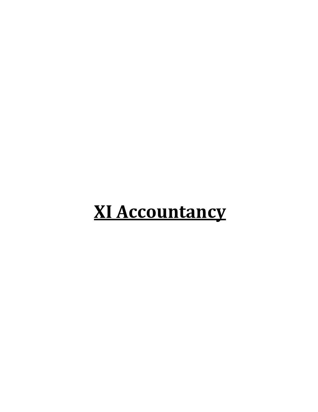 Accountancy For Class-XI Study Cum Support Material - Page 2