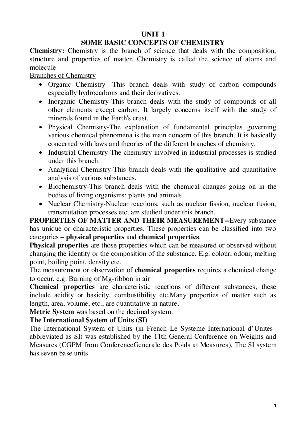 Chemistry For Class-XI Study Cum Support Material - Page 4