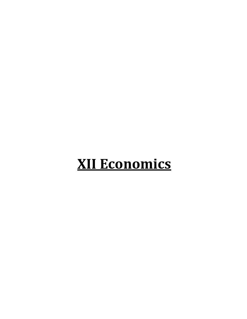 Economics For Class-XII Study Cum Support Material - Page 2