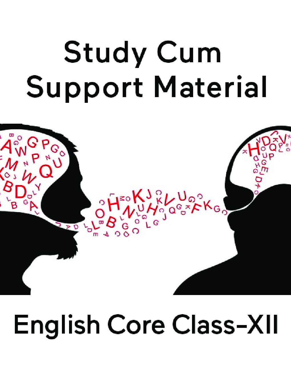 English Core For Class-XII Study Cum Support Material - Page 1