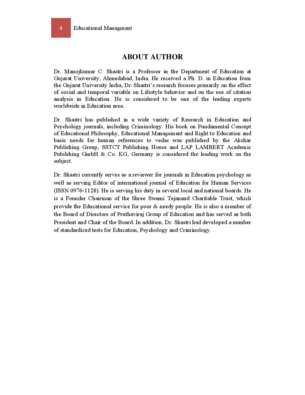 Educational Management - Page 5