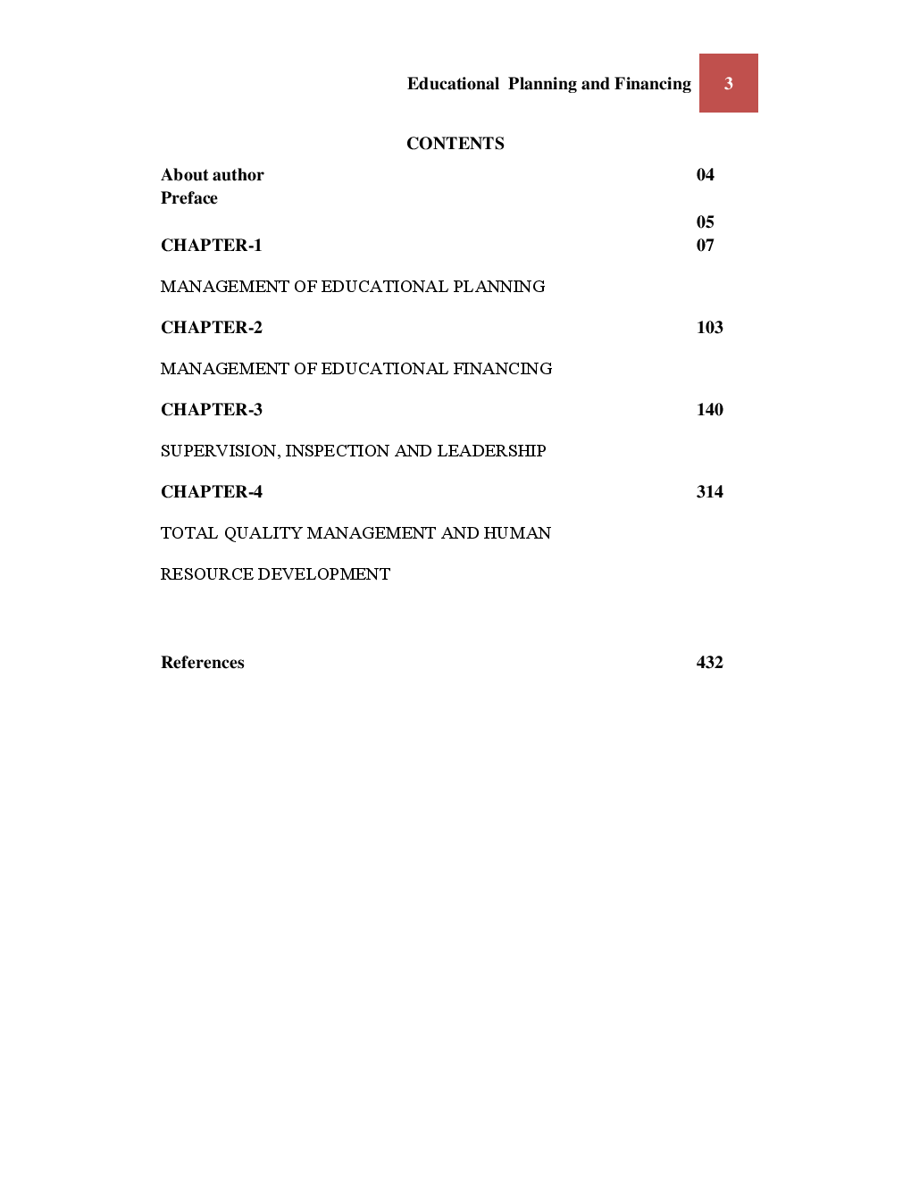 Educational Planning And Financing - Page 4