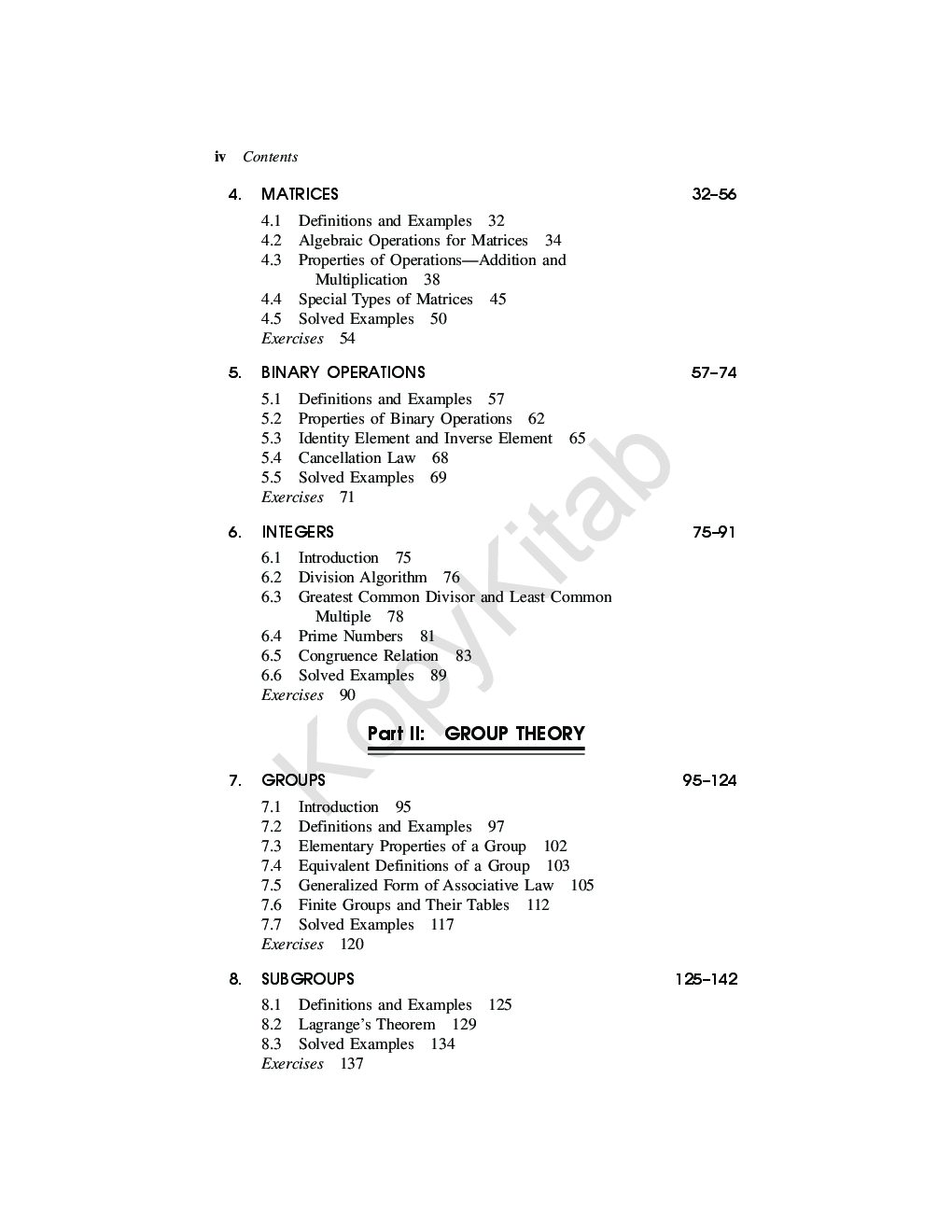 Abstract Algebra - Page 5