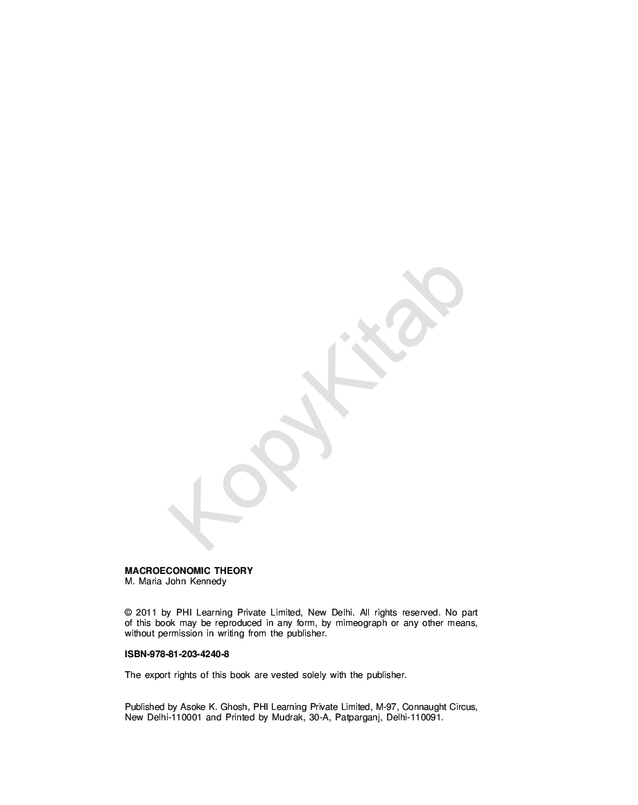 Macroeconomic Theory - Page 3