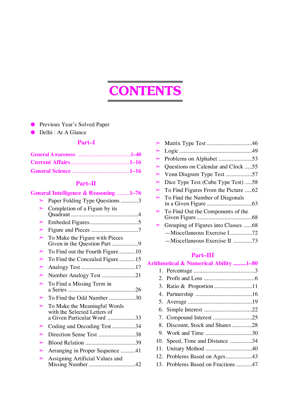 Delhi Subordinate Services Selection Board P.G.T. Pre. Exam. - Page 4