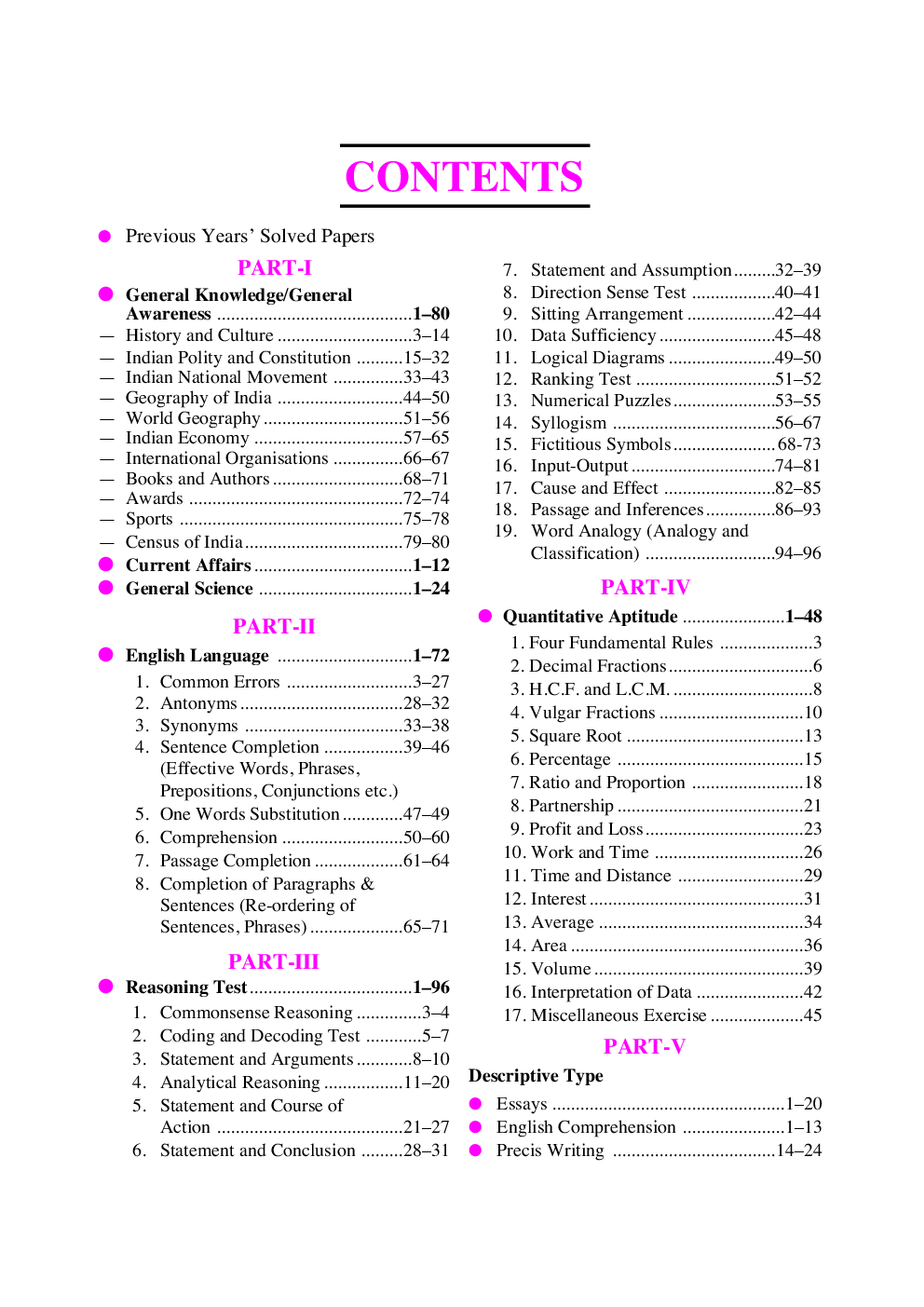 Intelligence Bureau Assistant Central Intelligence Officer ( Executive ) Grade II Recruitment Exam (for Tier-I Or II) - Page 4
