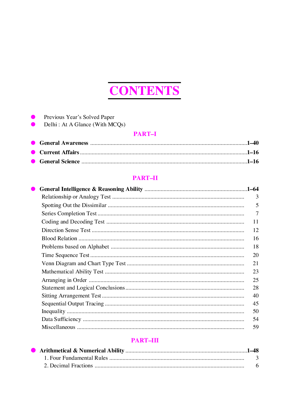 Delhi Subordinate Services Selection Board T.G.T. Recruitment Exam. - Page 4