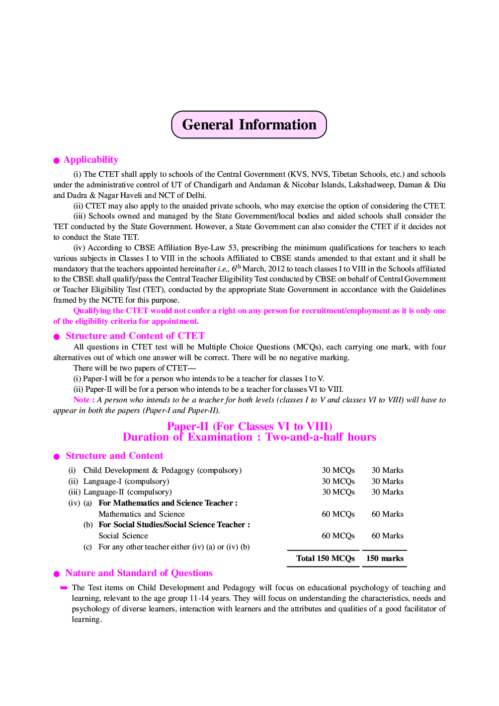 Practice Sets Central Teacher Eligibility Test Social Studies (Paper-II) For Classes VI-VII - Page 5