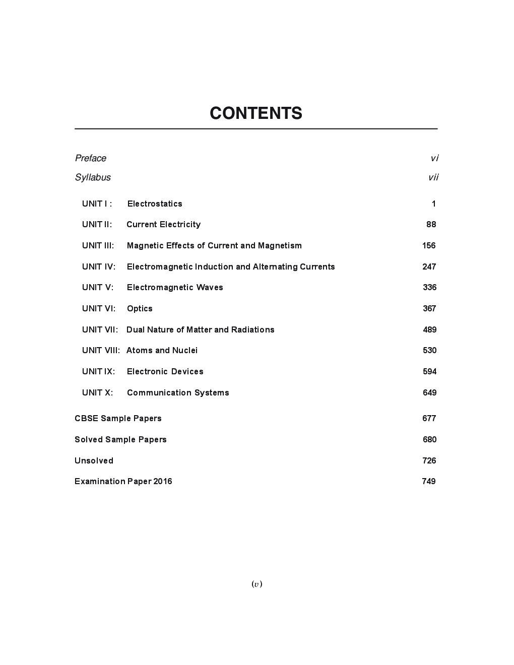 CBSE Exam Kit In Physics Class 12 - Page 5