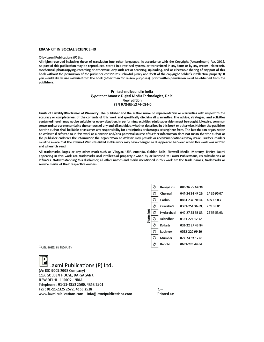 CBSE Exam Kit In Social Science Class 9 - Page 4