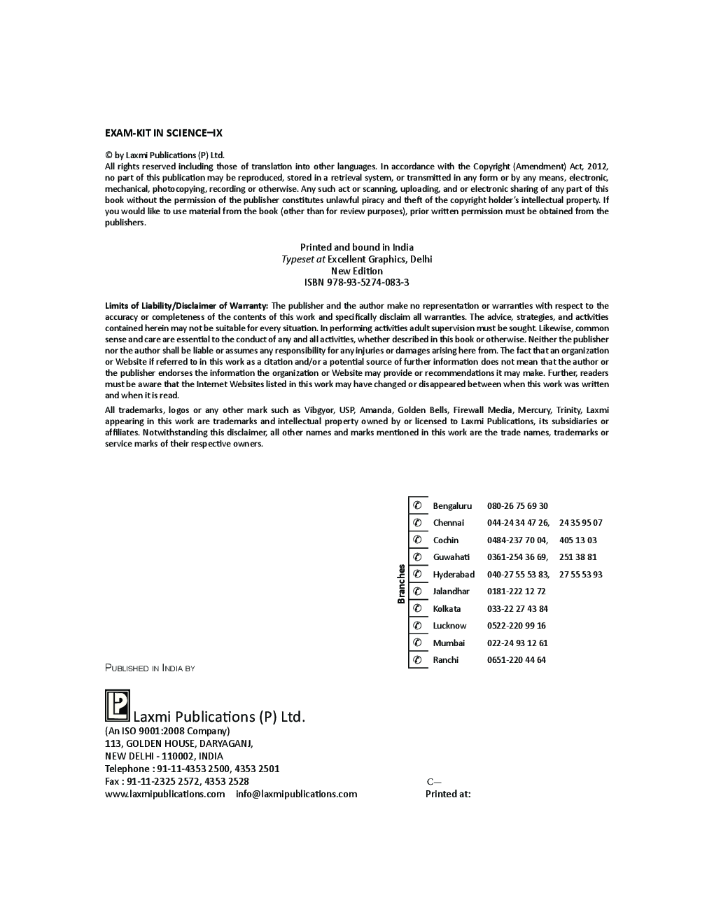 CBSE Exam Kit In Science Class 9 - Page 4