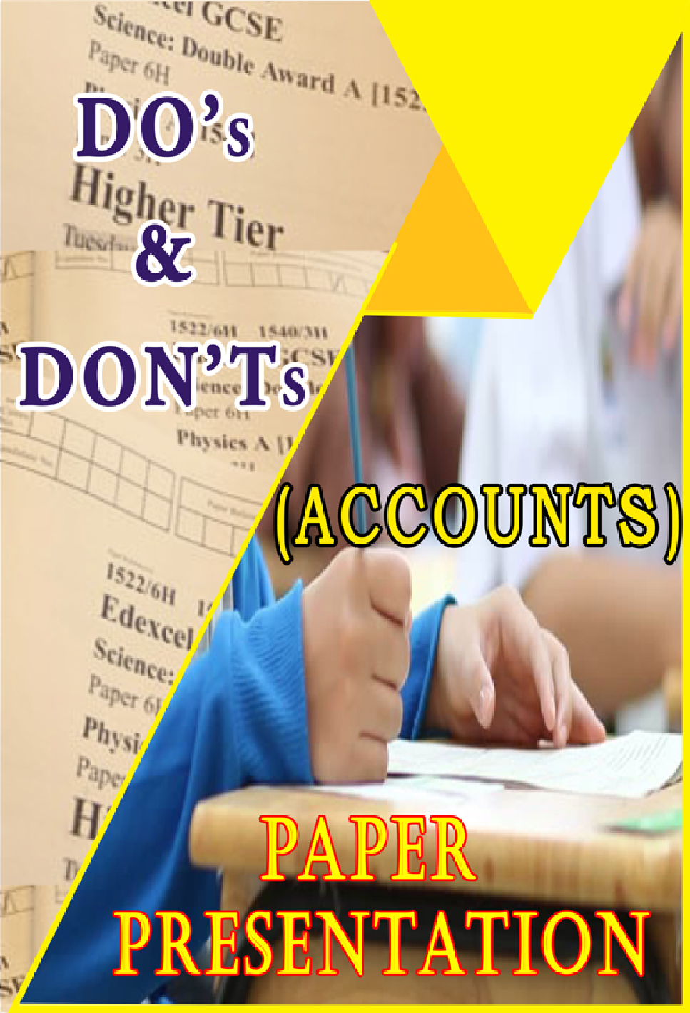Examination Tips And Strategies - Accounting Paper Presentation - Page 1
