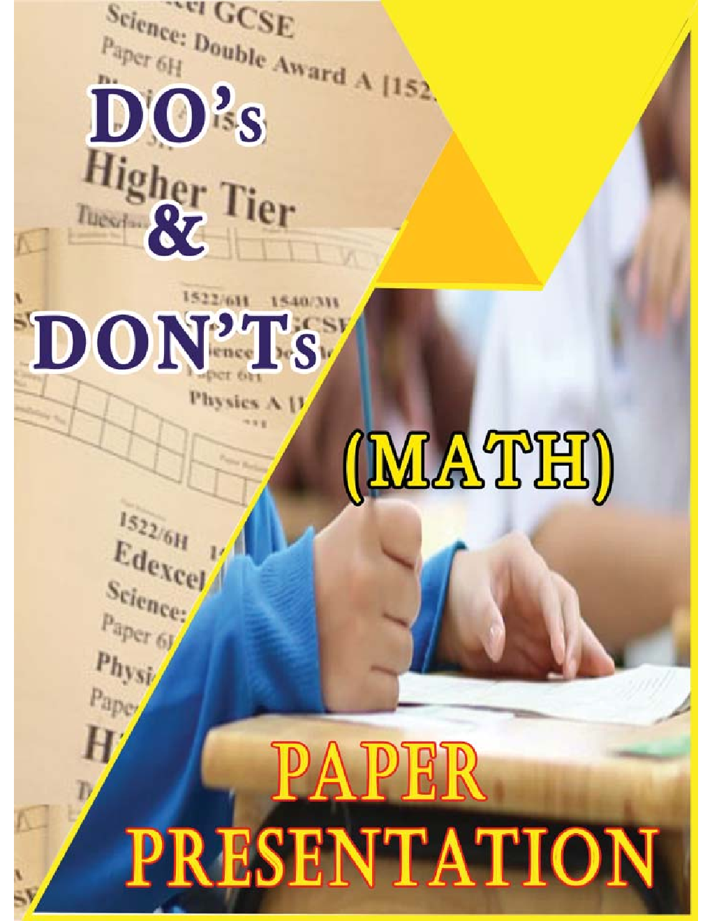 Examination Tips And Strategies - Mathematics Paper Presenation Tips  - Page 1